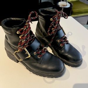 Lace Up Sandro Boots Size 40